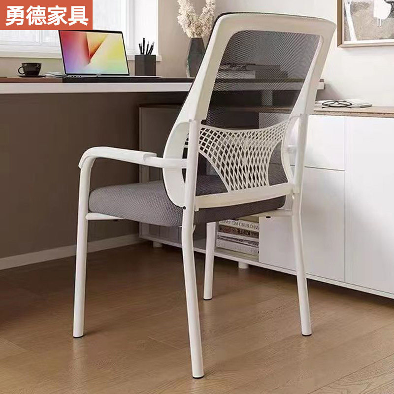 批发四腿办公椅舒适久坐靠背会议室办公椅家用人体工学宿舍学习椅