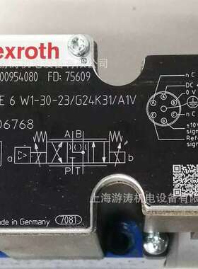 现货比例方向控制阀4WRAE6W1-30-2X/G24K31/F1V上海游涛特惠价供