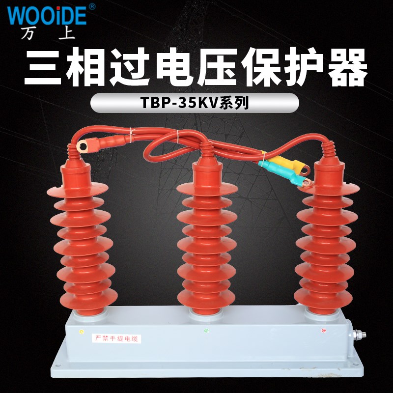 35KV三相组合式过电压保护器TBP-B-35B/200 TBP-C-42F/310户内A型
