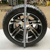 10寸真空Z轮胎铝轮毂 改装 四轮电动摩托卡丁车沙滩车配件235