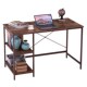 Side Black Table Style Desk LayersQ Industrial Three