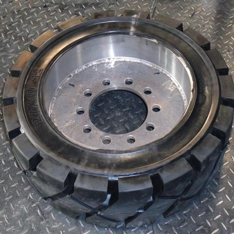 供应23*9-10T-P平板车R拖车实心轮胎