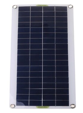 Protable USB Fllexible Solar Panel Charger Kit Outdoor Emerg