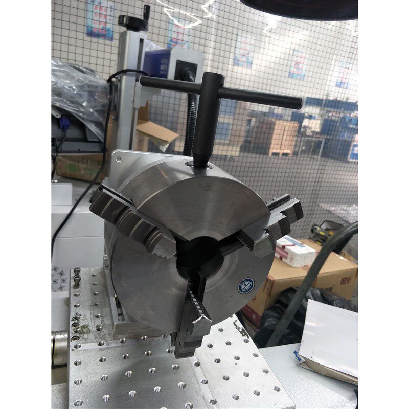 纤打标机二氧化碳切割D160-F型45mm通孔夹具旋S转轴工装电机适用