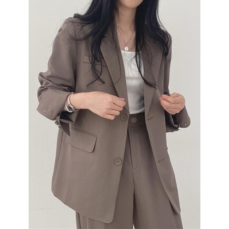 womenclothes黑色驼色套