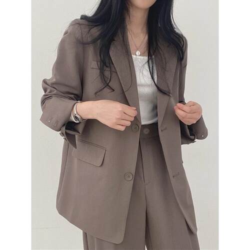 womenclothes黑色驼色套