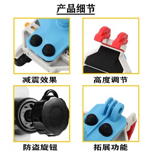 减震导航手机支架摩旅Y骑行固定支架 M02改装 适用摩兽M03I M03Pro