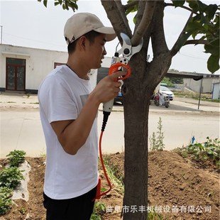 果树修剪树枝电剪子v剪枝机 电动修剪树枝剪刀