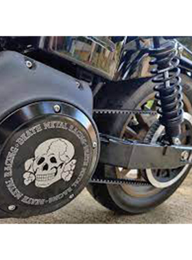 21年街霸路威S黑色飞鹰离w合器盖 肥仔肥霸突破电镀发动机边盖