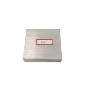 铝扁条铝方条 铝条 DIY铝板 铝块 铝方条方棒 铝排30 铝片 9d5mm