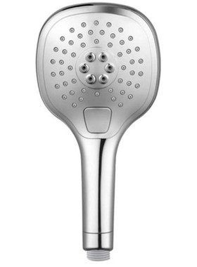 three function ABS hand shower brushed nickel surfaWce handh