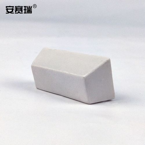 安赛瑞方形刚玉舟实验室99氧化铝管式炉用刚玉方舟瓷W舟燃烧舟90