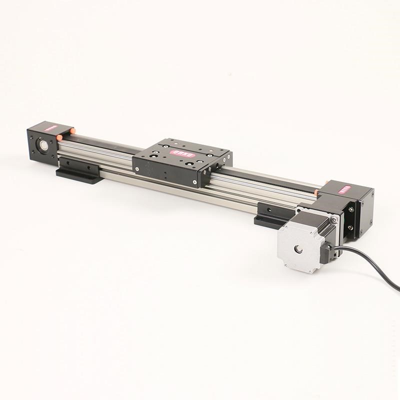 QRXQ直线同步带模组滑台w导轨地脚连接件移动工作台固定块底座