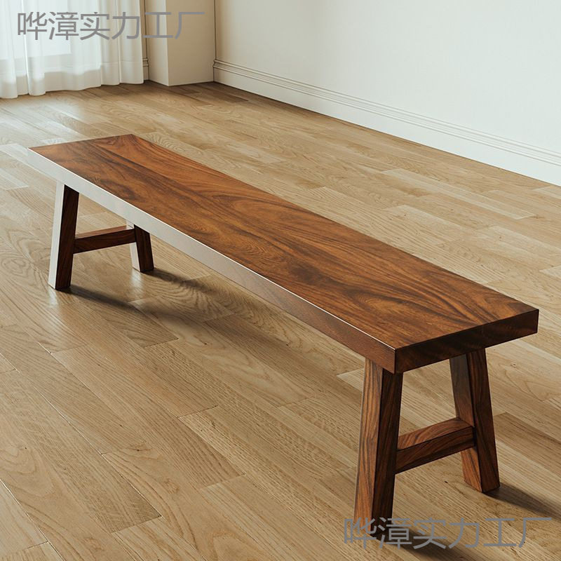 全实木长凳换鞋凳家用餐桌长板凳茶桌长椅简约创意长条凳木凳