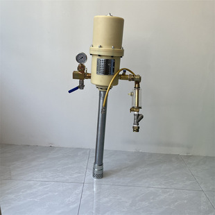 ZBQ25矿用气动注浆泵 27/1.5风动注浆机脉冲泵喷浆设备搅拌桶现货