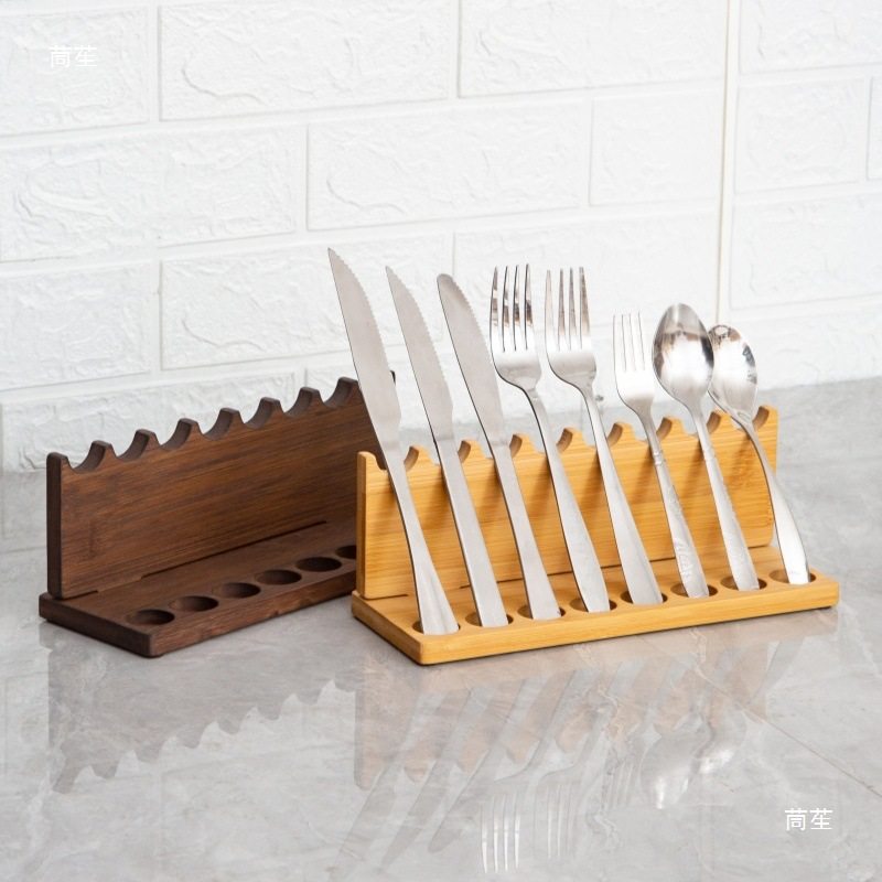 刀叉展示架展会展览餐具筷子勺子摆放托架汤勺竹木陈列置物架底座,电子元器件市场,电线扎带/束线带,淘宝优惠券,粉丝福利购,淘宝优惠卷