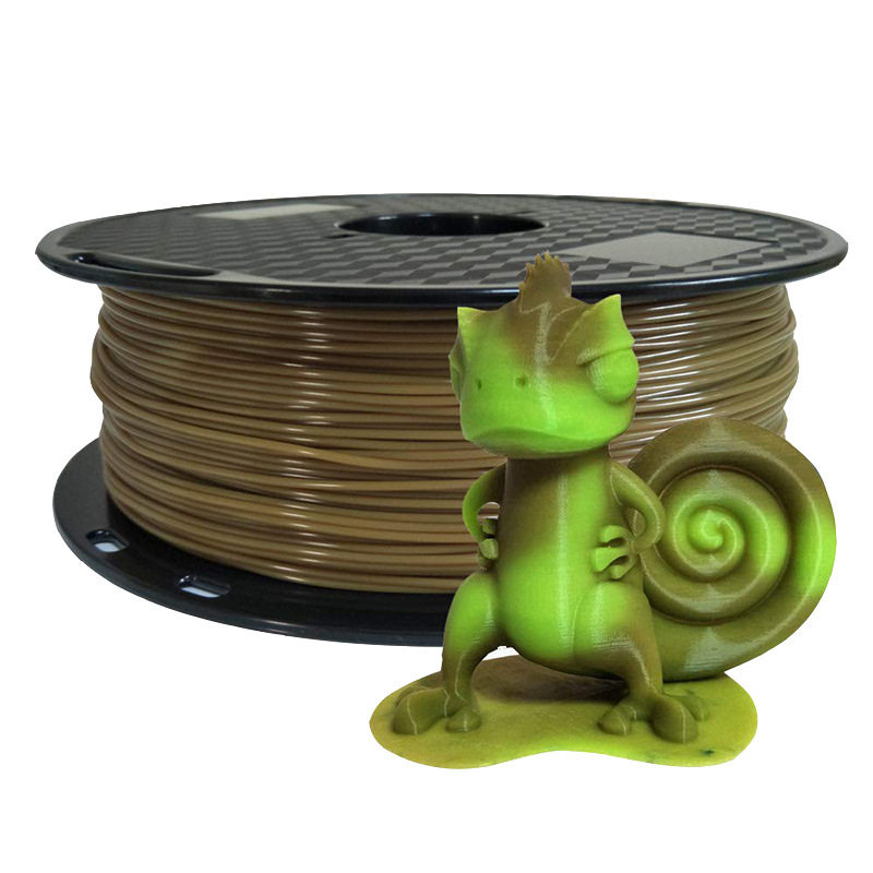 3D打印耗材 PLA温变色材料 感温变色热敏感线材1.75mm温变线料1KG