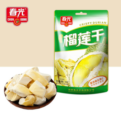 春光榴莲干100g袋装金枕头榴莲干