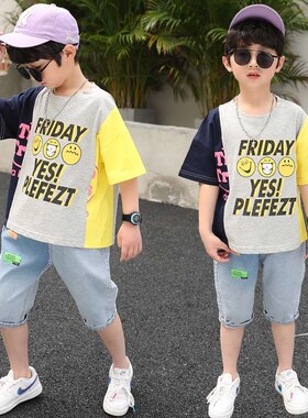 Childrens clothing, boys, boys, summeJr suit, new summer, s