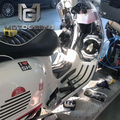 适用于 维斯帕Vespa GTS 300 水箱风扇M 散热风扇 无损对插改装