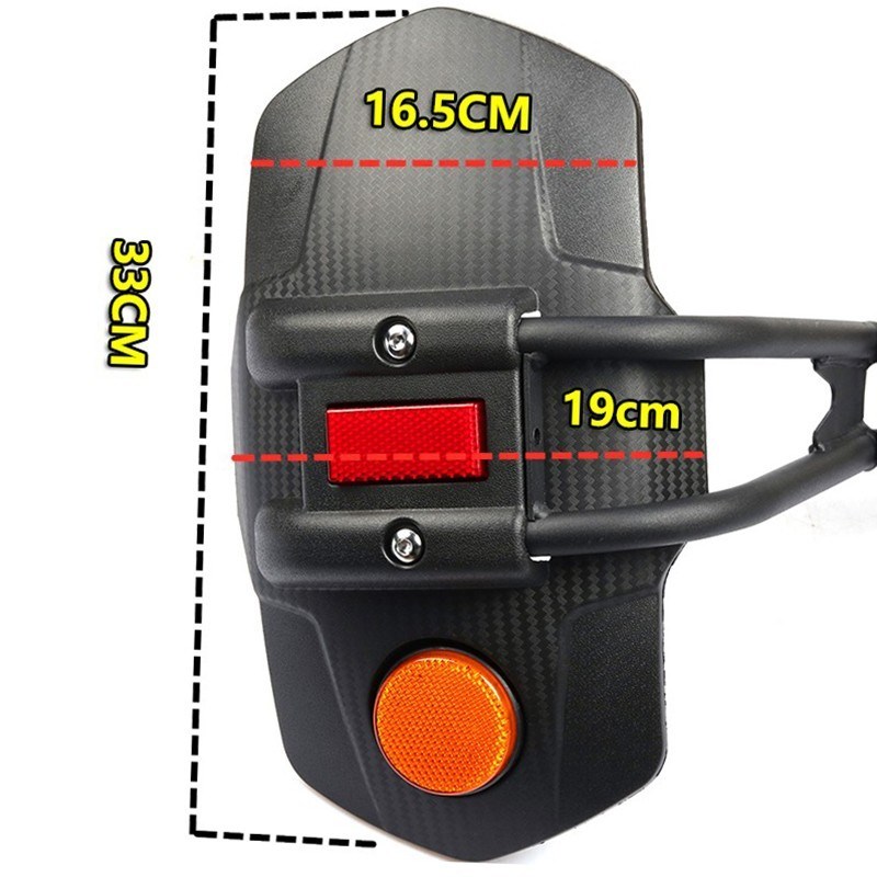 适用升仕GK350改装后轮挡泥板350R后轮H挡泥350VX挡水板加装后泥