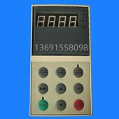 艾默生变频器EV2000调s试面板显示面板显示器操作面板F1A452GZ1