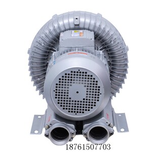 11KW双叶K轮旋涡风机11kw曝气鼓风机 82S 真空上料机漩涡风机RB