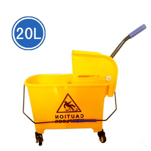 极速打蜡车20升单桶榨水车洗甩柞D水挤水桶地拖老式墩布桶清洁车
