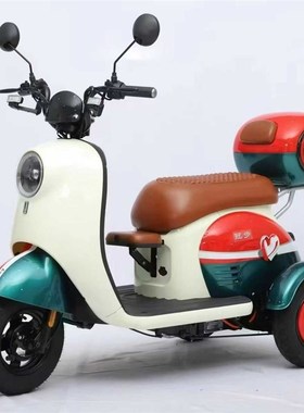 新款甲壳虫电动三轮车女s士休闲代步车接送孩子家用老年代步电动