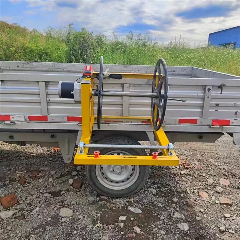 电动三轮车车载电动卷管器毛z管水龙管主管道滴管带消防带收放管