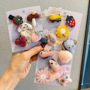 爆款宝宝发夹婴幼儿汗毛不伤发女童胎毛发量少婴儿碎发头饰小发卡