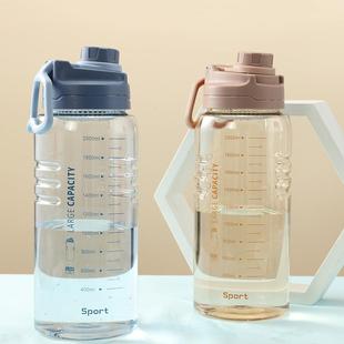 爆款2.2L大容量透明塑料水杯体育户外运动用品水壶太空杯新款塑料