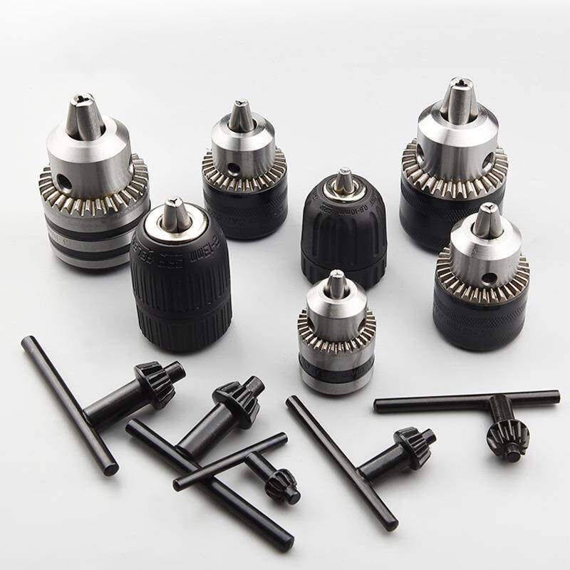 爆款冲击钻转换头电动扳手夹头方柄圆柄连接杆电锤转换手电钻夹头