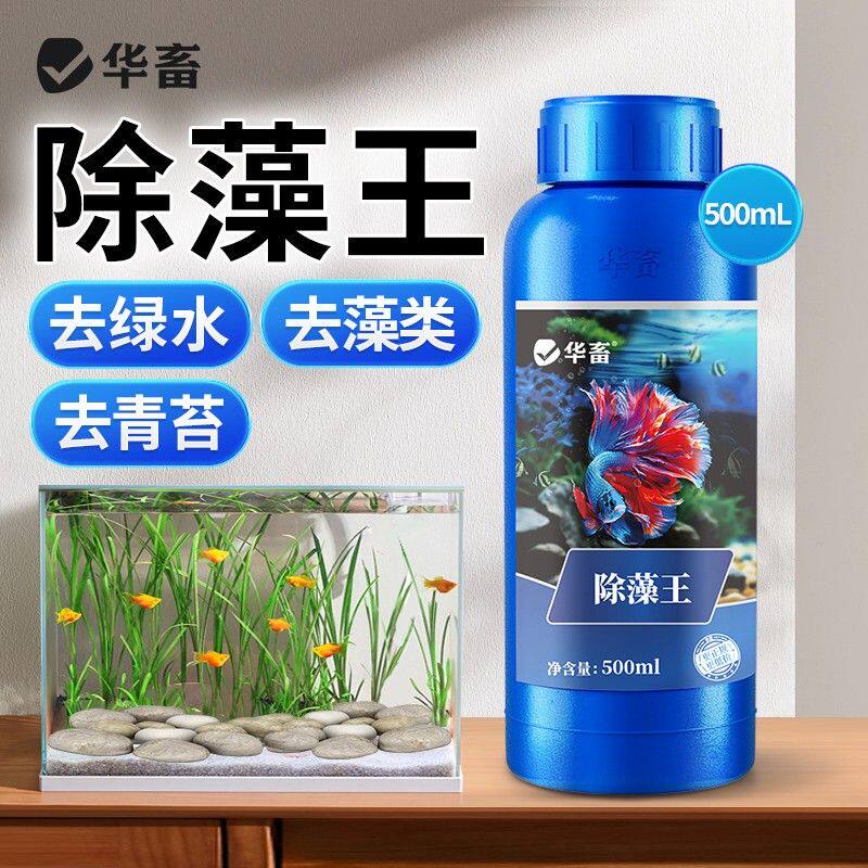 【除藻】鱼缸除藻剂去苔剂绿藻青苔鱼缸清理绿水褐藻丝黑毛藻S