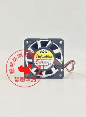 24V 发那科变频器风扇SanAce60WF 6厘米9WF0624H7D04 A90L-0001