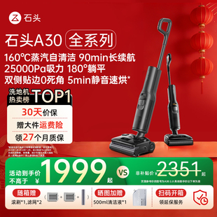 智享版 石头洗地机A30Pro Ultra Combo 躺平吸拖洗一体机 Steam
