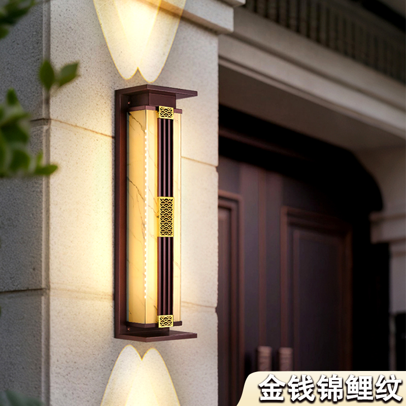 太阳能户外壁灯上下洗墙灯庭院走廊露台门柱酒店别墅室外外墙射灯
