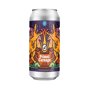 伯灵顿暴龙末日四倍浑浊IPA精酿啤酒美国进口击倒巨人暴龙之王