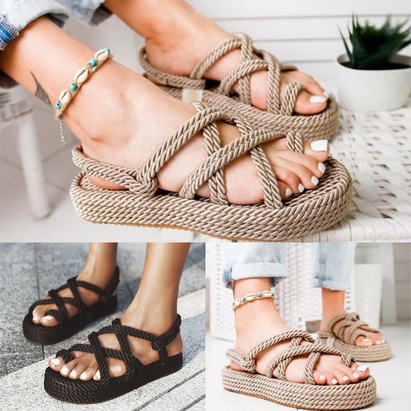 flat Sandals For Women Shoes Summer Ladies Platform Female