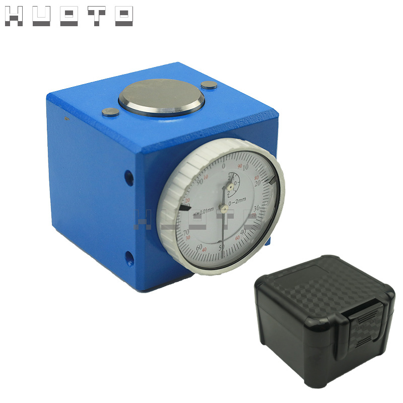 HUOTO Z轴设定器 0-2mm 0.01mm带表带磁 CNC设定器 Z轴对刀仪