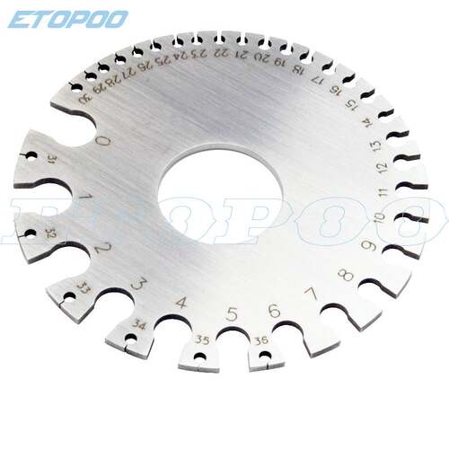 HUOTO0.1-35MM 不锈钢 迷你 线径规