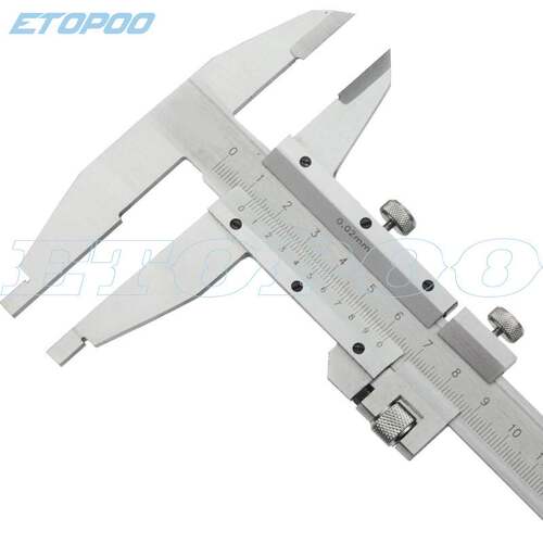 HUOTO 双向爪 300MM 0.02MM 碳钢游标卡尺 数显卡尺