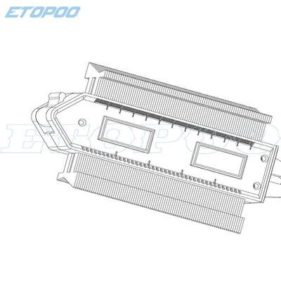 HUOTO 120/250MM 自锁式 多功能 仿形尺 轮廓尺 仿形规