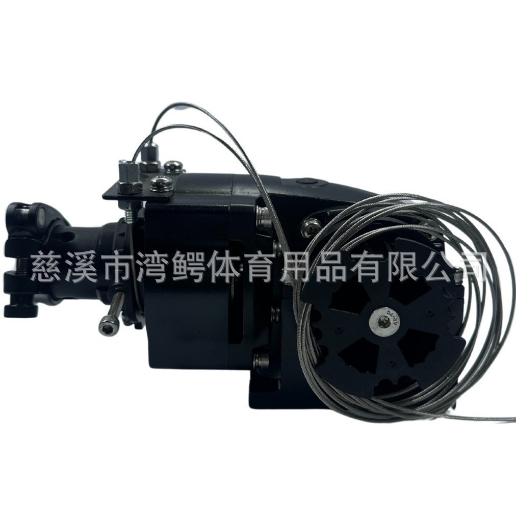 【配件】水上自行车通用齿轮箱总成黑色船用皮划艇电动船抗腐蚀