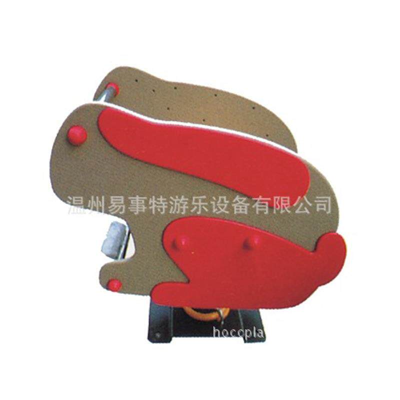 供应儿童PE摇马跷跷板塑料摇马游乐设备等质量保证