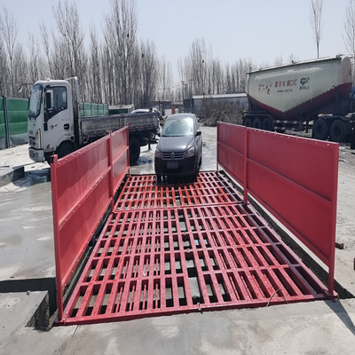 鲁鸿建筑工地洗车机 整体烤漆经久耐用 工程洗轮机车辆冲洗设备