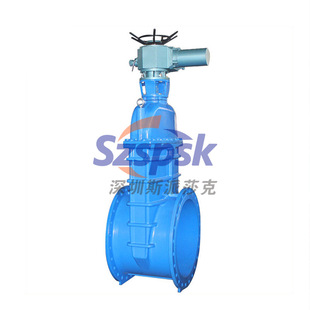 Z941X电动明杆软密法兰封闸阀球墨铸铁水务污水PN16中核苏阀
