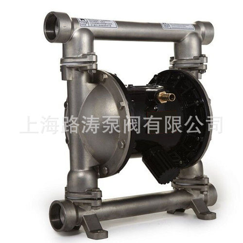 供应QBY3-20 25PF不锈钢304四氟膜隔膜泵QBY3-20PF气动隔膜泵