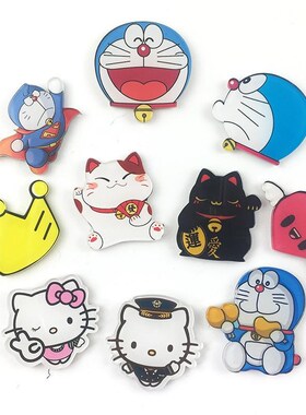 创意涂鸦卡通f冰箱贴uv彩机贴树脂烤漆磁性冰箱平3dBYC168-2立体