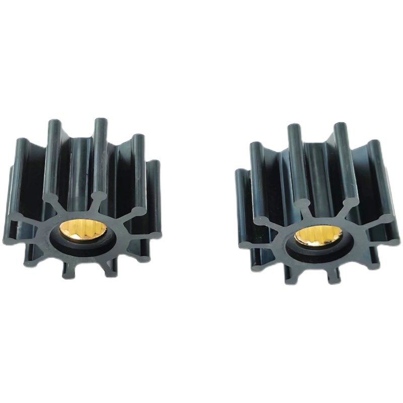 玉柴发动机d挠性弹性柔性橡胶叶轮YC4FA130L-C20直径60宽度36孔16